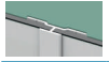 Profilé en H pour montage de 2 panneaux en alignement | Panneau KINEWALL DESIGN | KINEDO