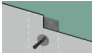 Tampon magnétique et bande métallique pour montage | Panneau KINEWALL DESIGN | KINEDO