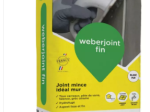 Mortier pour joint fin | Idéal pour application murale | Weberjoint fin | WEBER