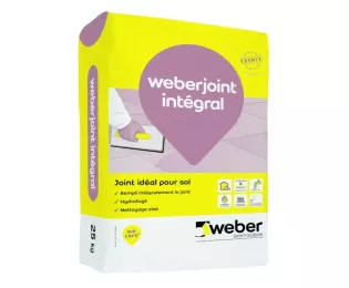 Joint hydrofugé | Weberjoint intégral | WEBER