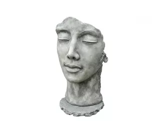 Statue visage effet pierre PENEZ HERMAN