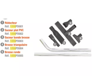 Kit accessoires pour aspirateurs de ramonage | Gamme Neso | PROGALVA