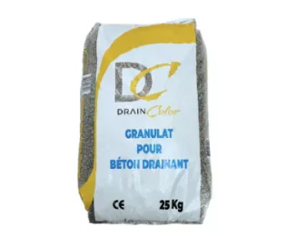 Sac de granulat | 2/6 lavé pour béton drainant | DRAIN COLOR