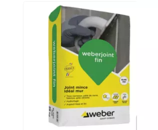 Mortier pour joint fin | Idéal pour application murale | Weberjoint fin | WEBER