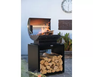 Barbecue français | Duo bois et charbon | LE MARQUIER
