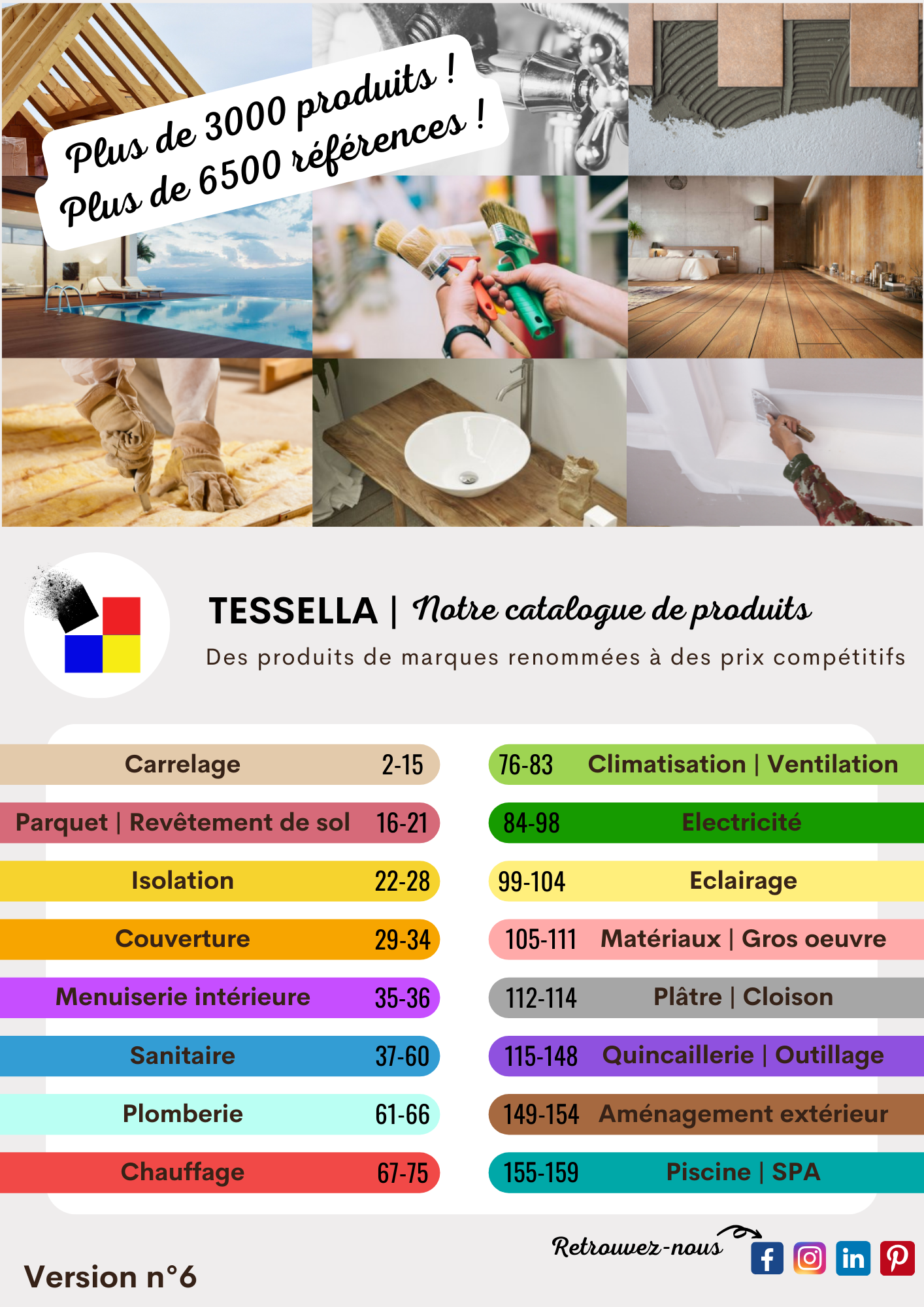 Couverture catalogue Tessella